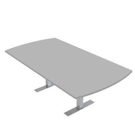 Skutchi Designs 45.25 in W, 71.5 in L, 29 in H, Engineered Wood Top, Grey HAR-AREC-46X72-T-XD01